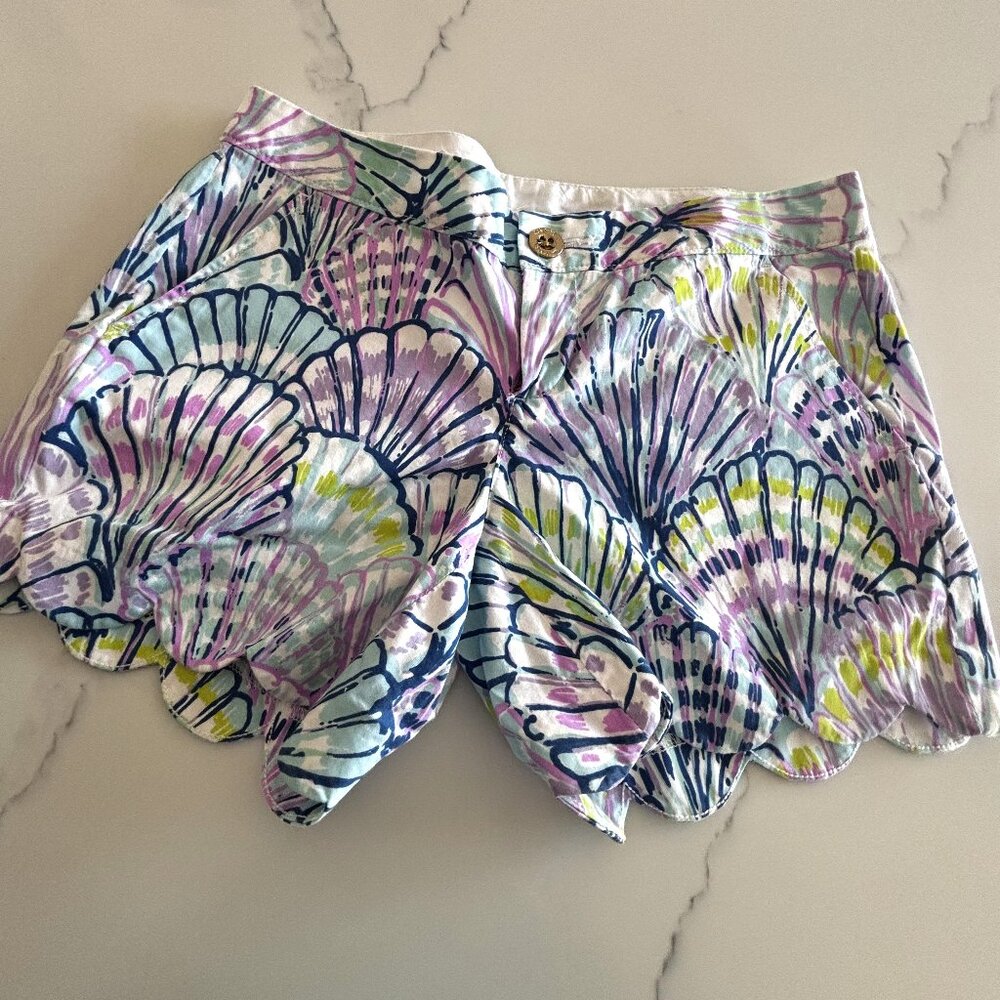 Lilly Pulitzer 5" Buttercup Mid Rise Short, Size 0 NWT